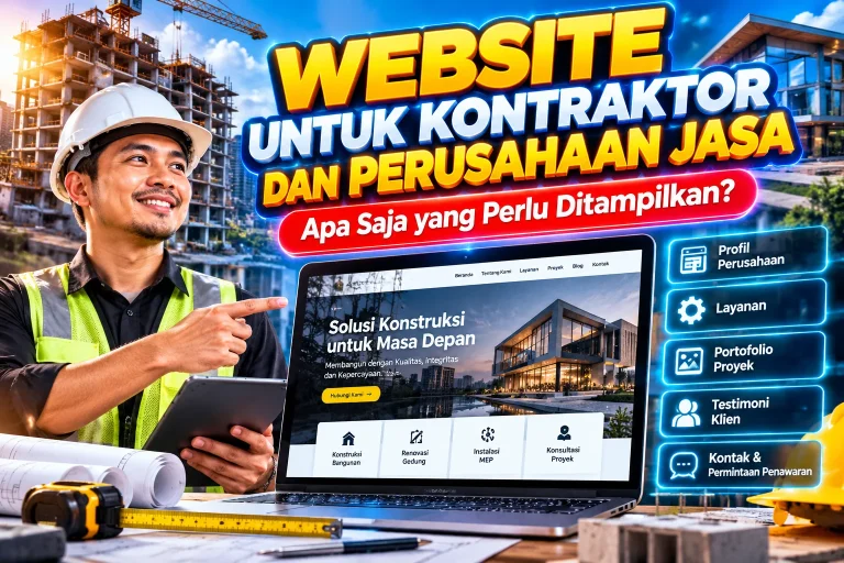 Website untuk Kontraktor dan Perusahaan Jasa: Apa Saja yang Perlu Ditampilkan?