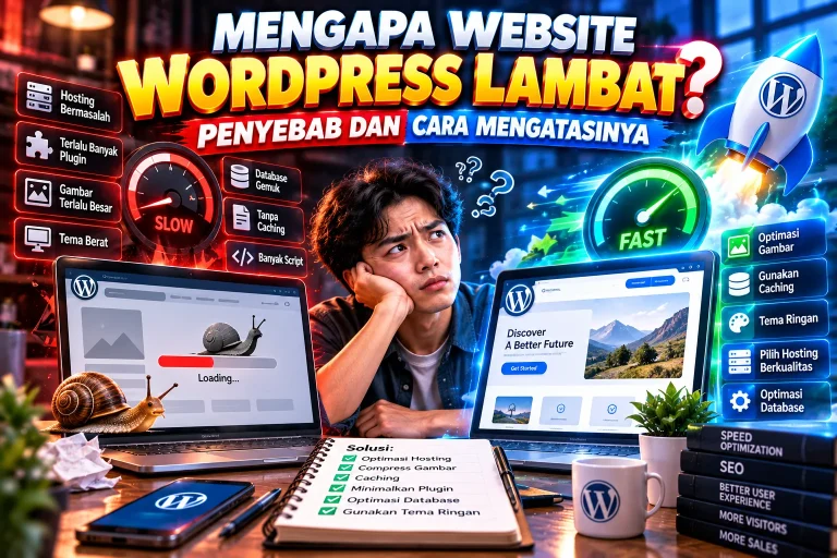 Mengapa Website WordPress Lambat? Penyebab dan Cara Mengatasinya