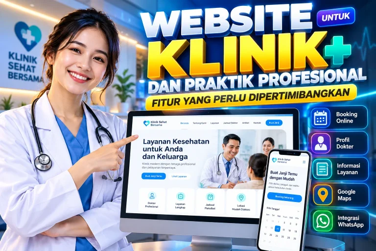 Website untuk Klinik dan Praktik Profesional: Fitur yang Perlu Dipertimbangkan