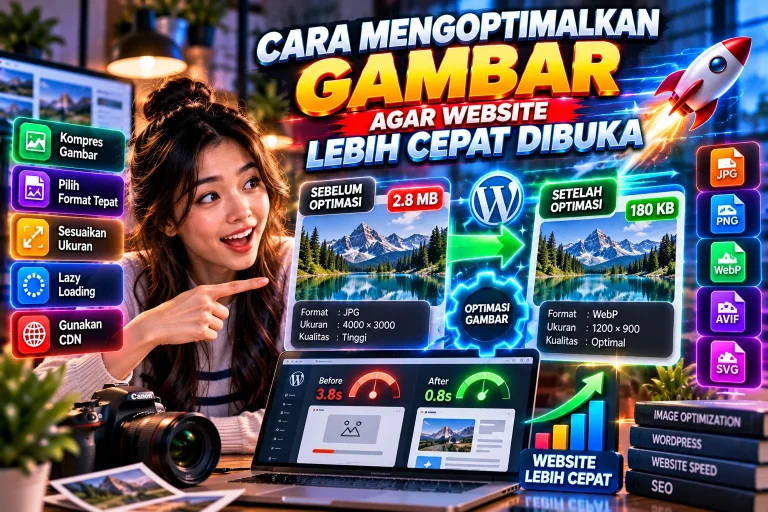 Cara Mengoptimalkan Gambar agar Website Lebih Cepat Dibuka